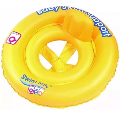 Asiento Flotador Salvavidas Bote Inflable Bebe Dos Camaras