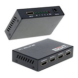 Optimal Shop Hdmi Splitter 1 En 4 Salidas 4 Puertos 1x4 Full