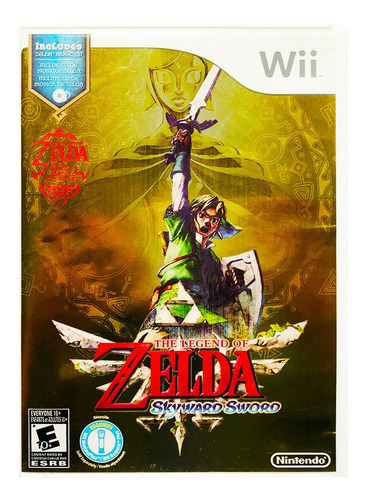 Zelda Skyward Sword + Soundtrack - Nintendo Wii