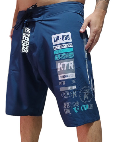 Bermuda Tactel Masculina Premium Ktron - 42