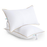 Bafode Almohadas De Cama, Almohadas De Hotel Tamano Queen, J