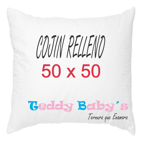 Relleno Para Cojin Teddy Babys 50 X 50 Set 4 Unid