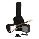 Pack De Guitarra Eléctrica Squier Stratocaster, Garantía De 