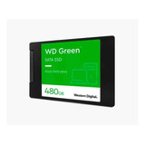 Ssd Wd Green 480gb 2,5  - Wds480g3g0a