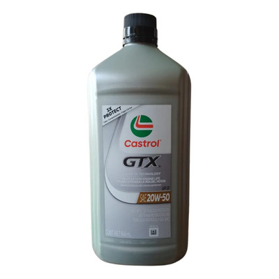 Aceite Castrol Gtx 20w50 Tecnologia Sintetica Litro | Meses sin interés