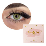 Freshlady Sorayama Green Lentes De Contacto Anuales Premium