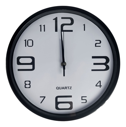 Reloj De Pared Analogico 30 Cm Silencioso Moderno Bz3