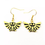 Aretes Emblema De La Trifuerza Dorados | The Legend Of Zelda