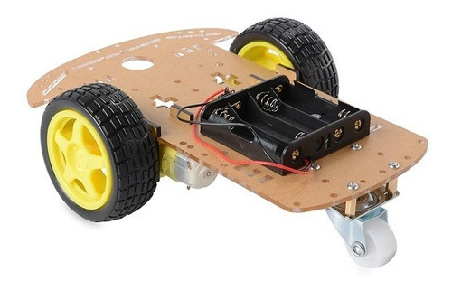 Kit Chassi 2wd Carro Rodas Robô Para Arduino Esp8266 Esp32