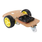 Kit Chassi 2wd Carro Rodas Robô Para Arduino Esp8266 Esp32