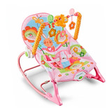 Silla Mecedora Para Bebé Color Baby Rocker Rosa