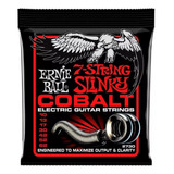 Encordado Ernie Ball 2730 Cobalt Guitarra Eléctrica 7cuerdas