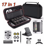 Para Nintendo Switch Oled Box Kit De Accesorios 17 En 1