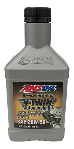 Aceite Amsoil 20w50 V-twin Motocicletas 100% Sintético 946ml