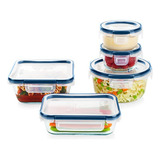 Contenedores Para Almacenamiento Pyrex Freshlock Juego De Re