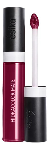 Labial Liquido Hidracolor Mate Esika Vino Cerezo 6ml.