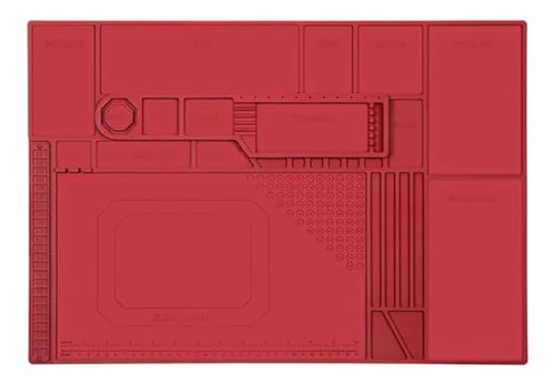 Alfombrilla De Soldadura De Silicona Resistente Al Calor, Tr