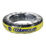 Cabo Fio Elétrico 4mm Flexicom Cobrecom Preto 100m