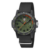 Reloj Tactico Luminox Sea Turtle 337 Verde Militar Suizo Sum