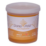 Cera Depilatória Dona Pele Maçã Com Mel Hidrossolúvel 1,2kg