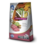 Ração N&d Tropical Selection Adulto Suino Med E Grd 10+2kg