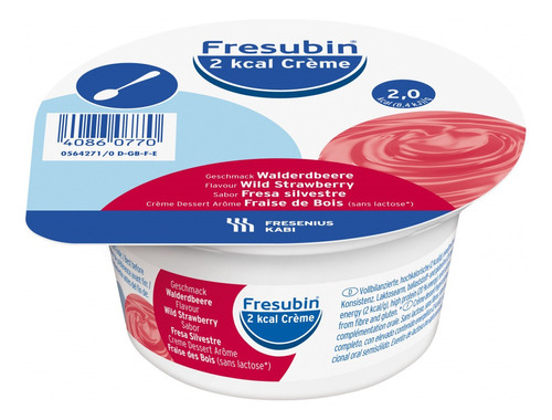 Fresubin 2 Kcal Creme - Kit Com 6 (frutas Silvestres)