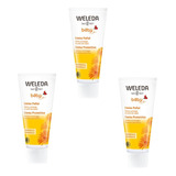 Pack 3 Crema Pañal Caléndula 75 Ml Weleda - Aldea Nativa