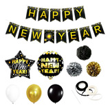 Juego Decoraciones Año Nuevo, Mxnyw-002, 2 Kits De Año Nuevo