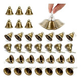 Campanas Mcpinky Craft, 34 Unidades, Color Bronce, Estilo Vi