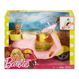 Barbie Motoneta, Scooter Con Perrito, Moto Nueva Y Original