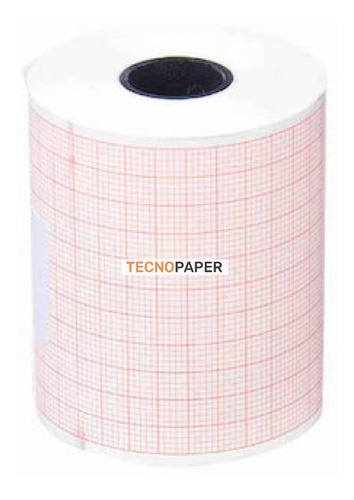 10x Rollos Papel Ecg 63mm X 30m Tecnopaper