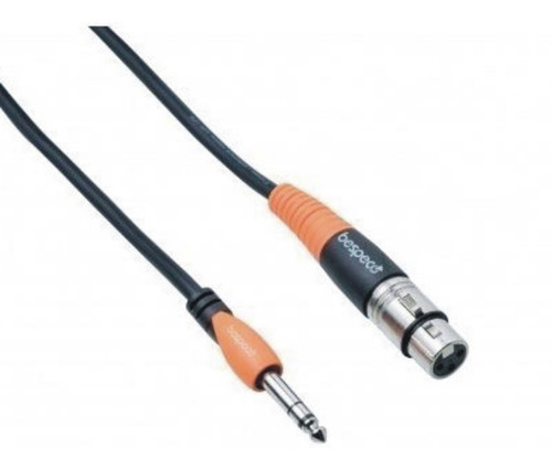 Cable Bespeco Slsf900 Plug 6.5 St A Canon Xlr Hembra 9 Mts