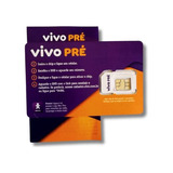 Chip Chips Da Vivo Kit Com 10 Atacado Ddd Livre