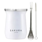 Mate Sakura Acero Inoxidable Térmico Clásico 236 Ml Color 