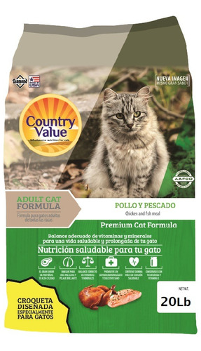 Country Value Gato Pollo 20 Lb