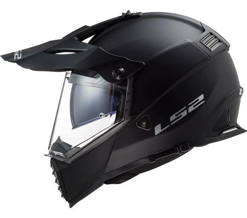 Casco Ls2 Pioneer Evo Negro Mate Mx436