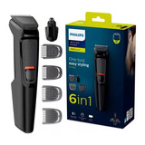 Aparador Multigroomer Philips 3000 Mg3711 Bivolt Preto