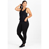 Conjunto Moda Fitness 3 Peças Calça Legging + Top + T-shirt