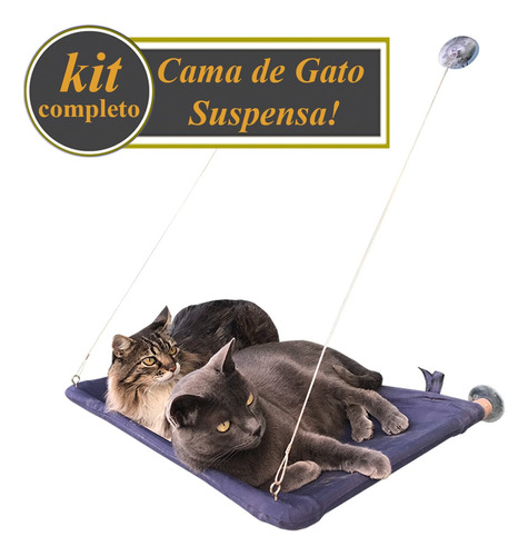 Cama Caminha De Janela Para Gatos Pet Várias Cores