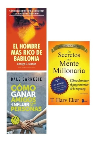 Cómo Ganar Amigos + Secretos De La Mente + Babilonia Nuevos