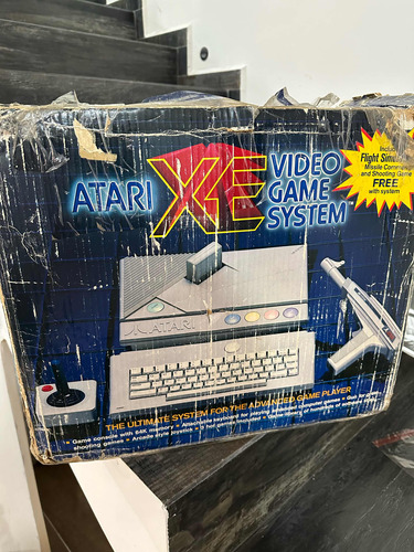 Consola Atari Xe Original Con Manuales Original Vintage