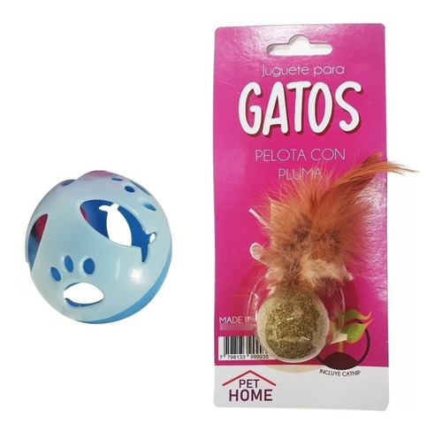 Juguete Gatos Raton Gatitos Juego Bola Land Siames