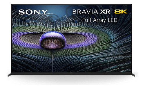Smart Tv Sony Bravia Xr Z9j 8k Hdr Led Google Tv 75 Pulgada