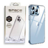 Capa Silicone/tpu Genérica iPhone Clear Space Case Transparente Com Design iPhone 13 Pro Para Apple iPhone Compatível Com iPhone 13 Normal / 13 Pro / 13 Pro Max