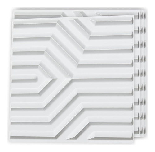 Panel De Pared Decorativo 3d 32 Pies Cuadrados De Pvc