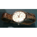 Reloj Muñeca Mujer Dama Xl Quartz Funcionando 28 Mm Diametr