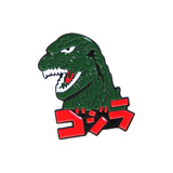 Godzilla - Pin Acero Retro Japon 01