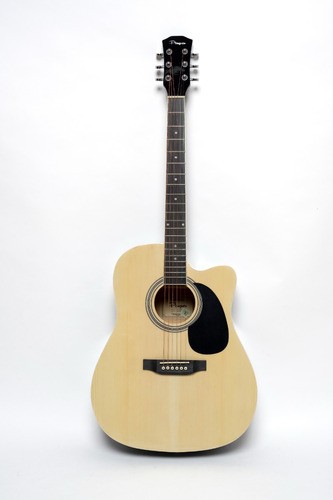 Guitarra Acustica Parquer Custom Corte Marron