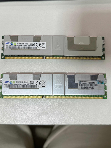 Memória Ddr3 Ecc 64gb 2x32gb Pc3l-10600l Servidor Dell, Hp