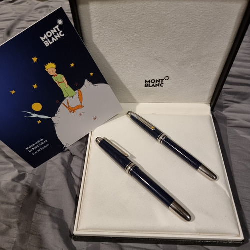 Set Montblanc El Principito Fuente Y Boligrafo 